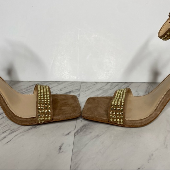 Vince Camuto Saprenda Light Brown Heeled Sandal 7M - Picture 6 of 14